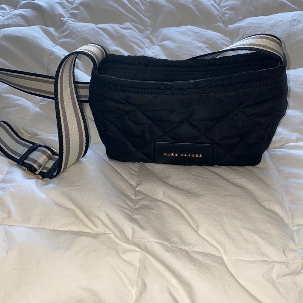 Marc Jacobs Black Quilted Crossbody Bag